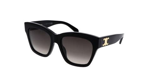 cl40253i celine|Sunglasses CELINE Triomphe 09 CL40253I 01F Black 55.